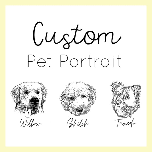 Custom Pet Portrait *DIGITAL FILE*